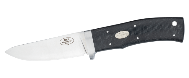 HK6cxLbm - Cowry X damaststål (Black Micarta)