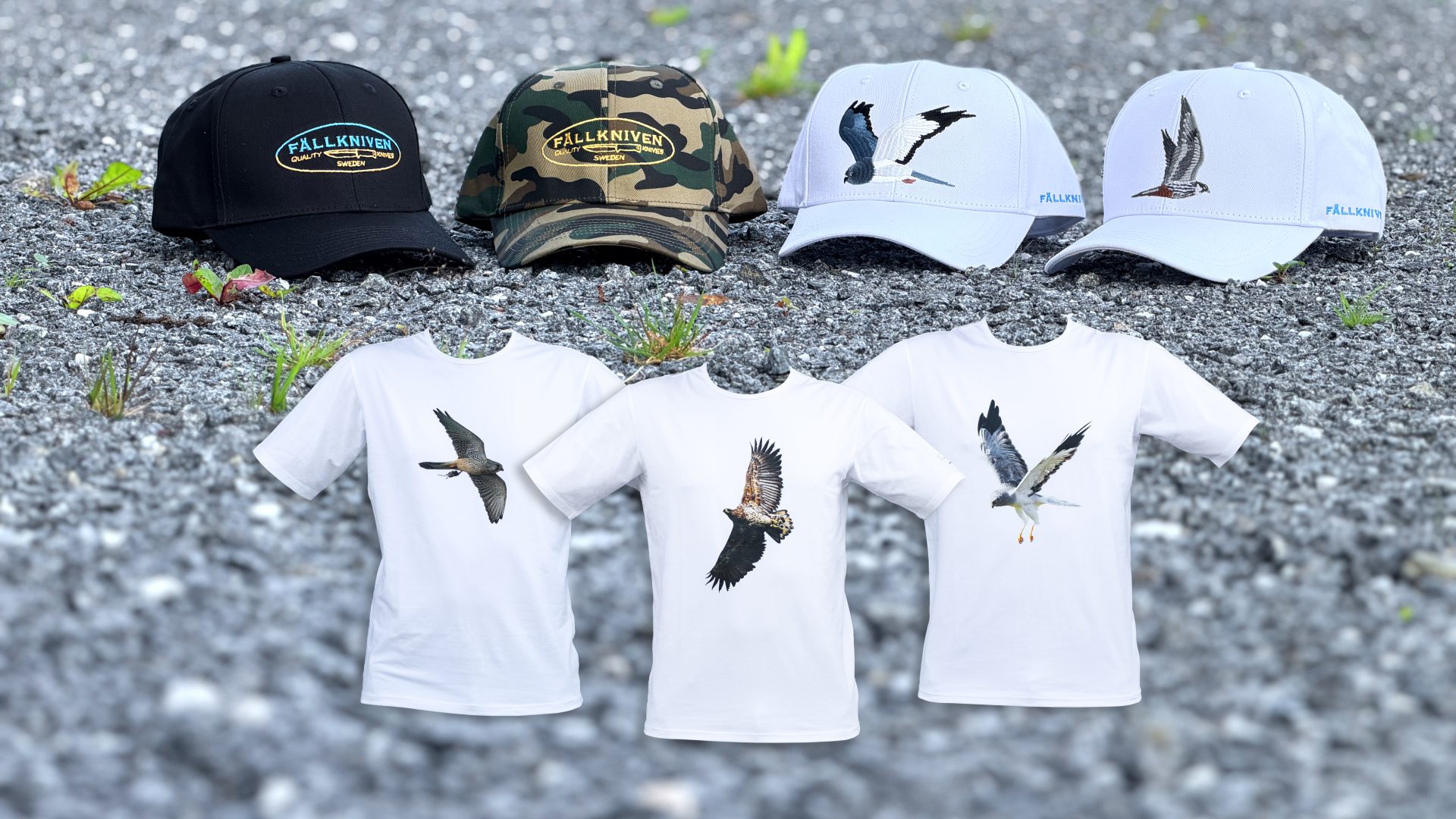 Nya kepsar och t-shirts i begränsad utgåva!